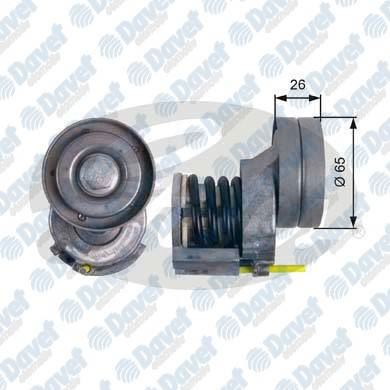 GATES T39023 Alternator Gergi Rulmani Kutuklu Audi A1 A3 1.2 1.4 10->